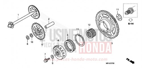 STARTING CLUTCH CBF10009 de 2009